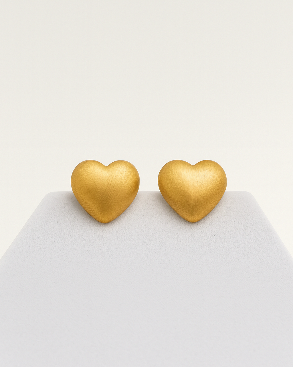 Heart & Pearl Duo – 18K Gold Plated