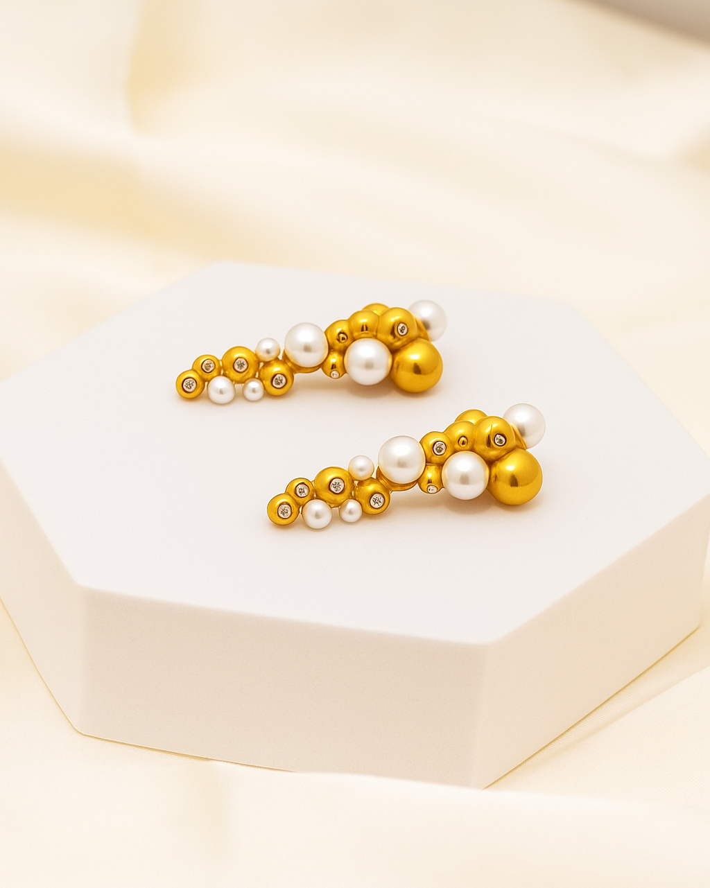 Golden Reef Drops – 18K Gold Plated