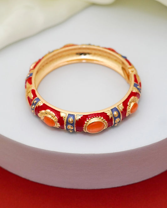 Kumkum Blossom Bracelet – 18K Gold Plated