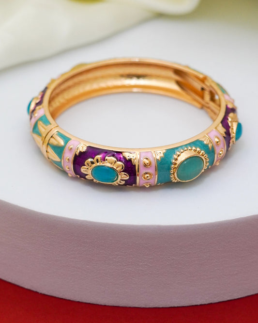 Shyam Blossom Bracelet – 18K Gold Plated