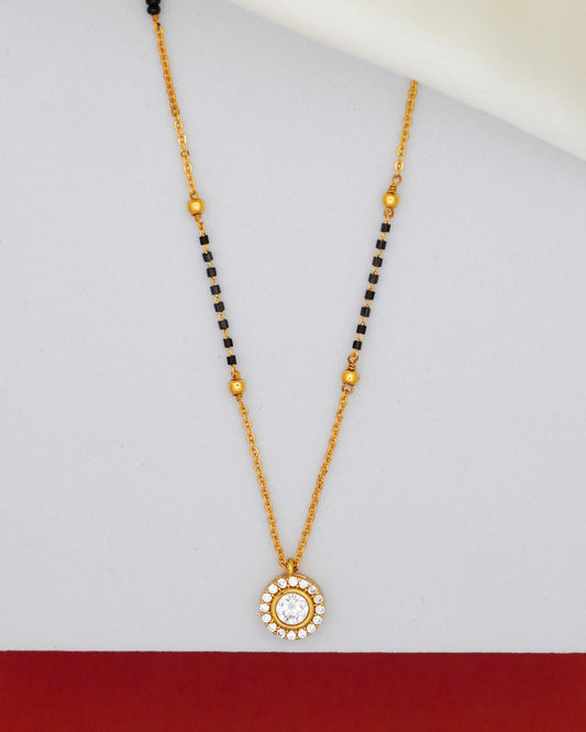 Golden Radiance Mangalsutra – 18K Gold Plated