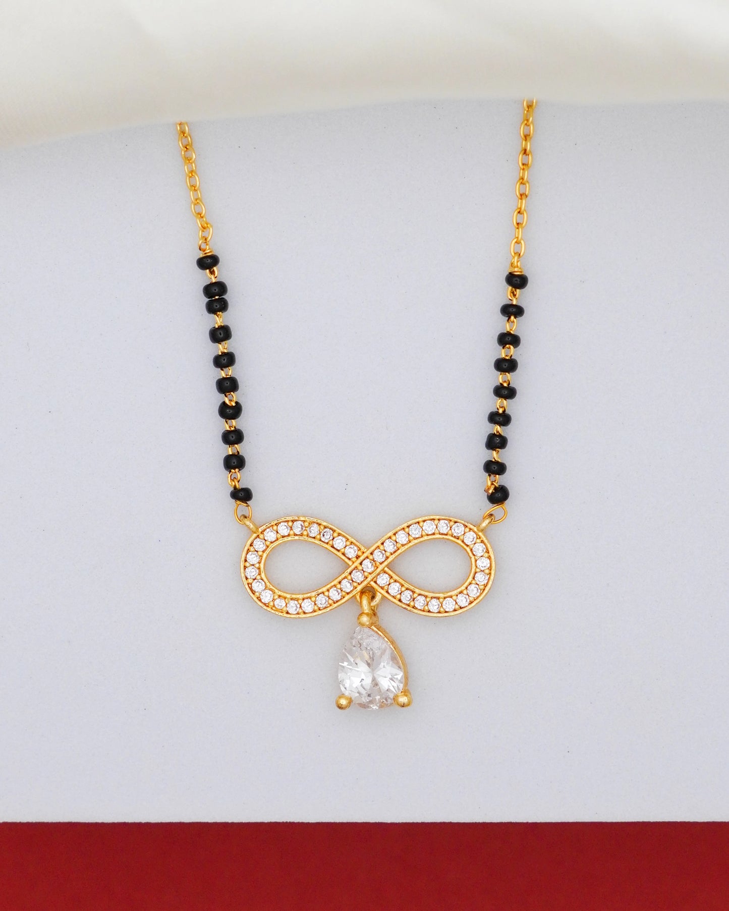 Infinite Shine Mangalsutra – 18K Gold Plated