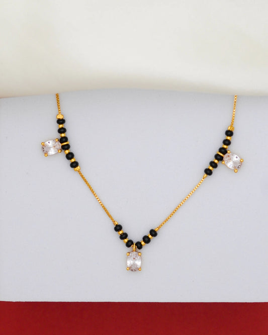 Twilight Spark Mangalsutra – 18K Gold Plated