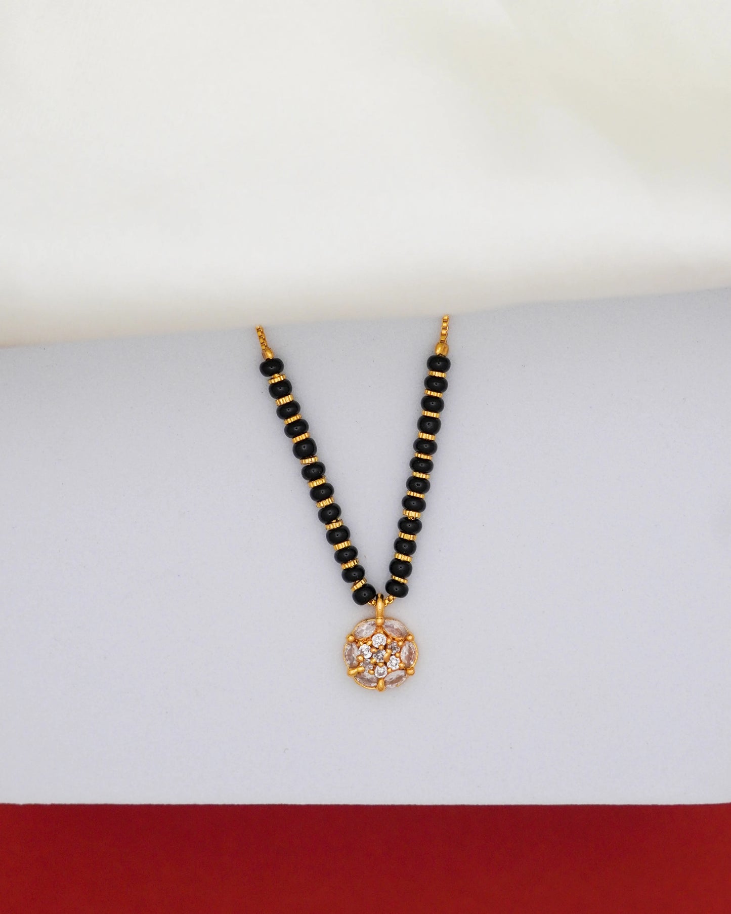 Golden Bloom Mangalsutra – 18K Gold Plated