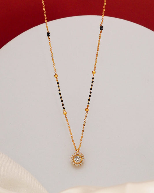 Golden Radiance Mangalsutra – 18K Gold Plated