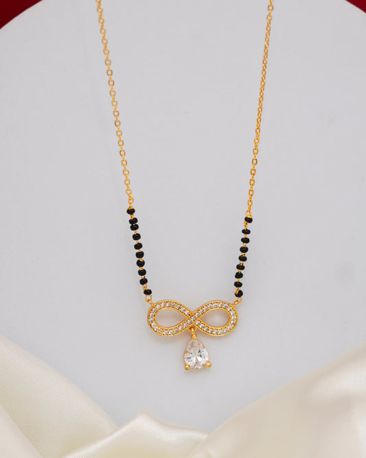Infinite Shine Mangalsutra – 18K Gold Plated