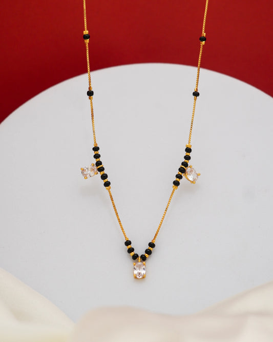 Twilight Spark Mangalsutra – 18K Gold Plated