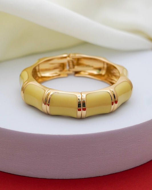 Lemon Enamel Bracelet – 18K Gold Plated