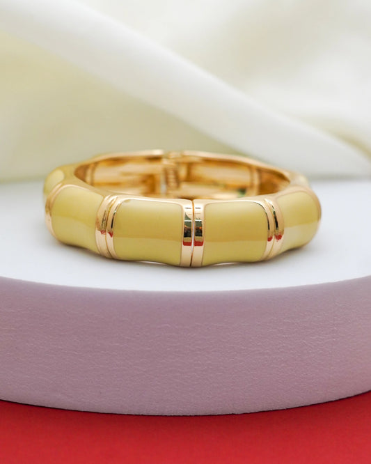 Lemon Enamel Bracelet – 18K Gold Plated