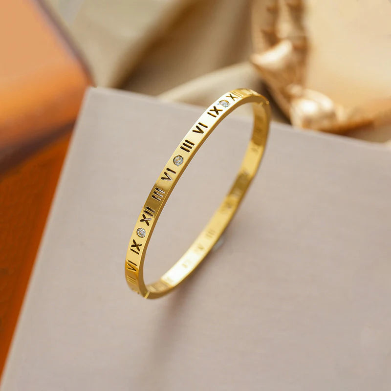 Roman Classic Bracelet – 18K Gold Plated