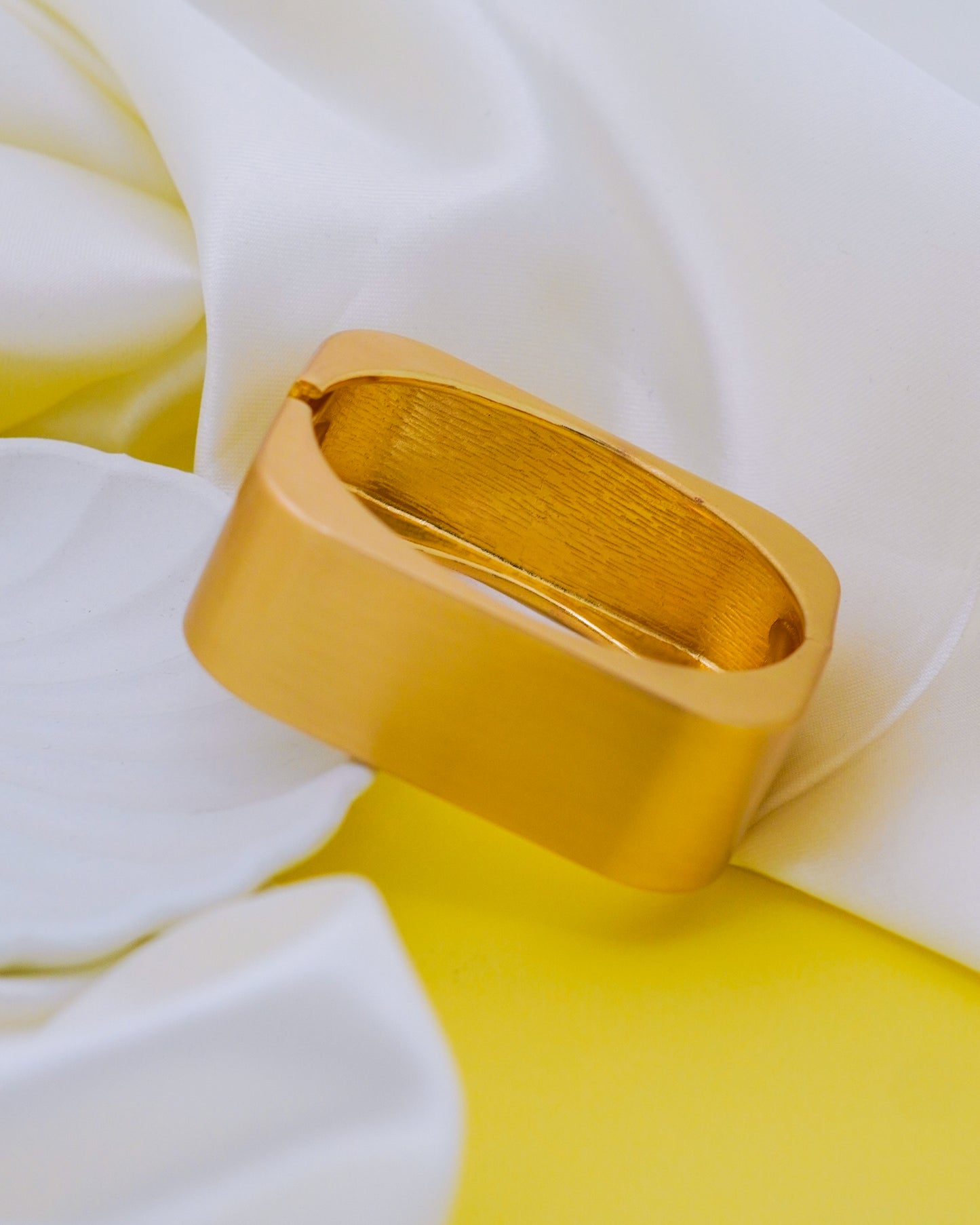 Modern Edge Cuff – 18K Gold Plated