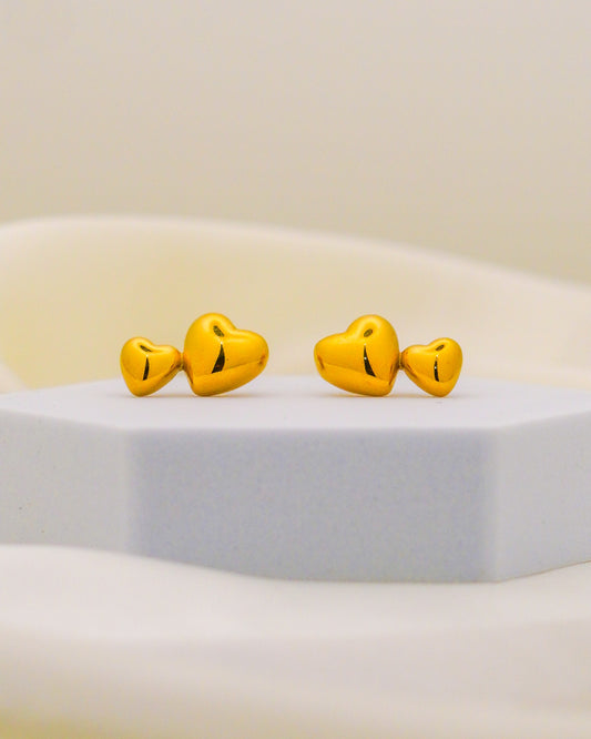 Love Drops Earrings – 18K Gold Plated