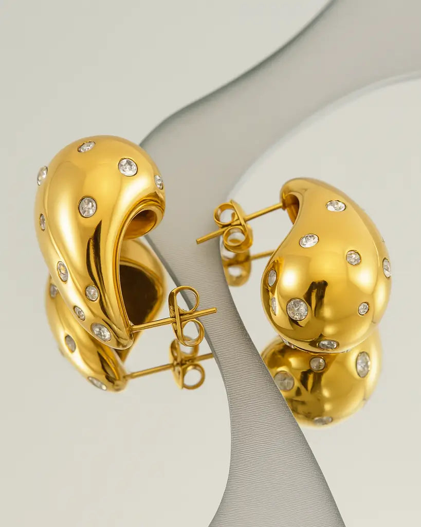 Luna Drops – 18K Gold Plated