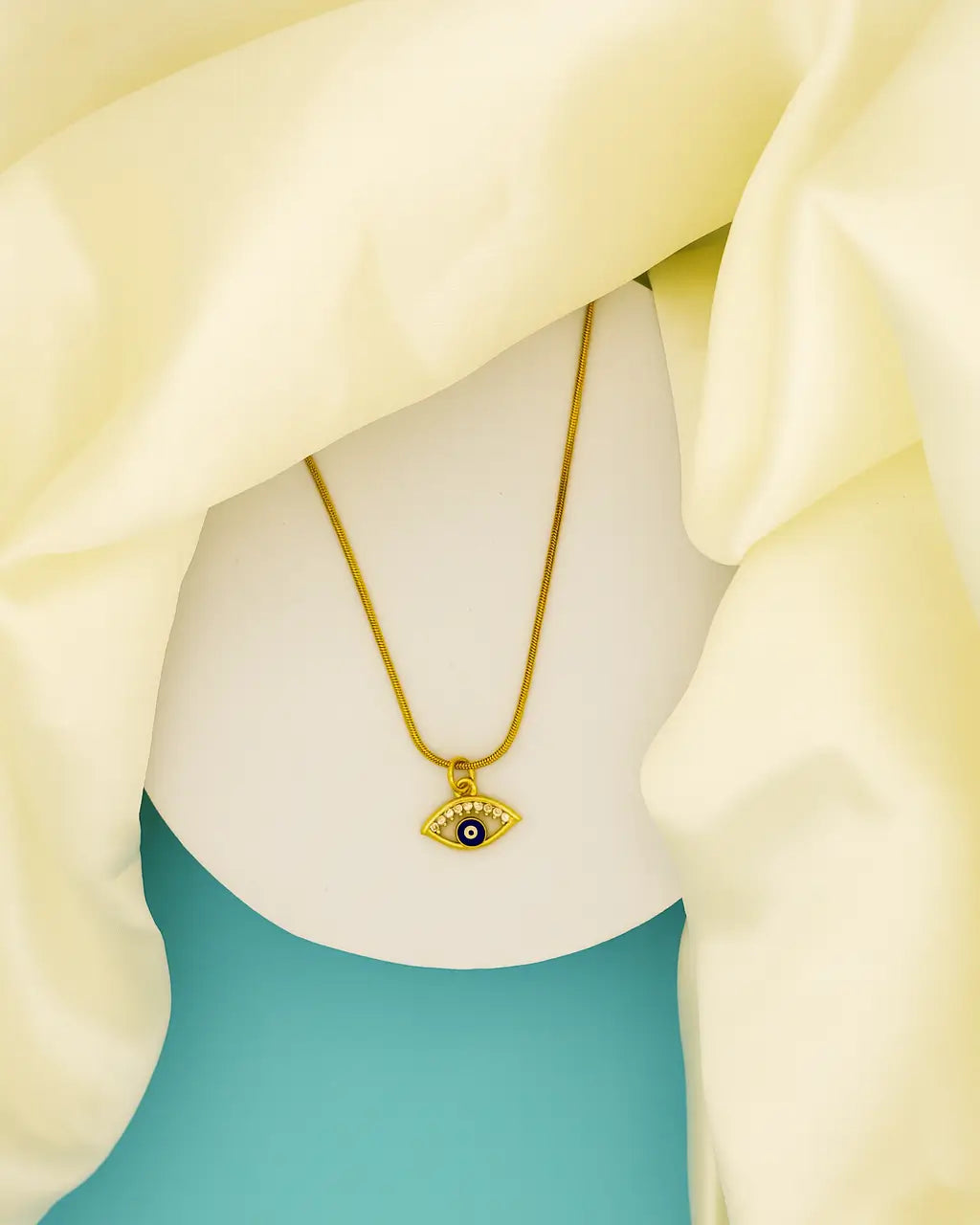 Celeste Eye – 18K Gold Plated