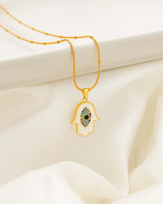 Divine Palm – 18K Gold Plated