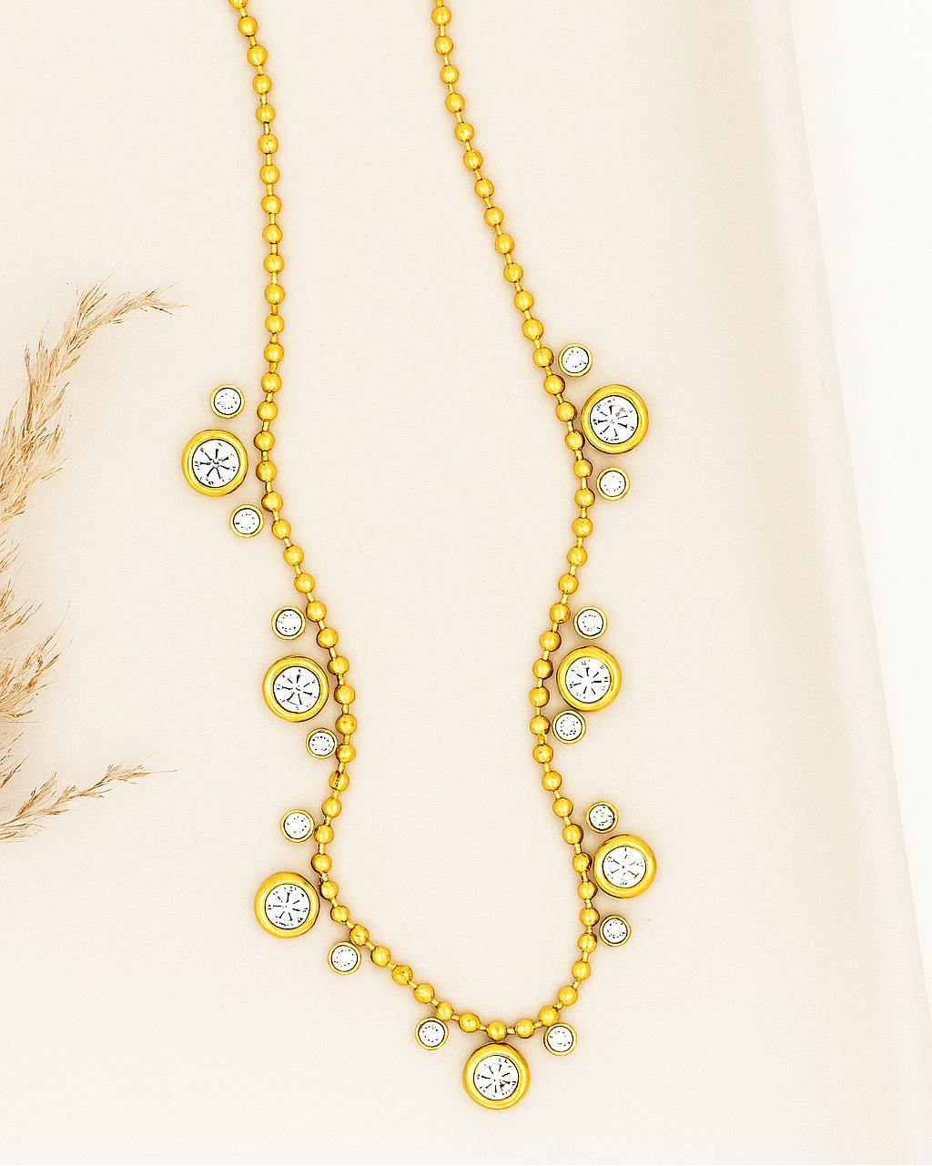 Stellar Grace Necklace – 18K Gold Plated