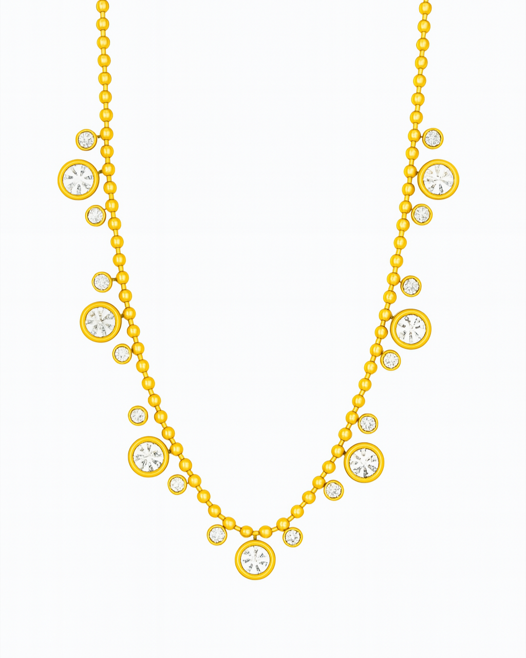 Stellar Grace Necklace – 18K Gold Plated