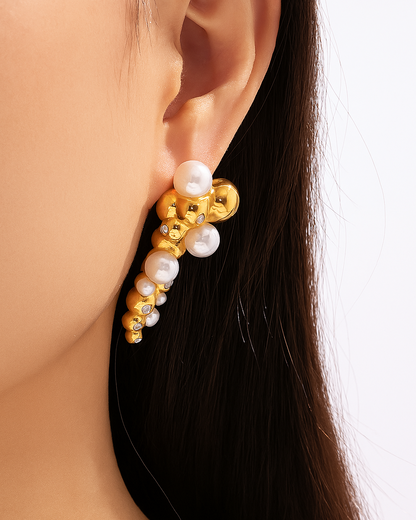 Golden Reef Drops – 18K Gold Plated