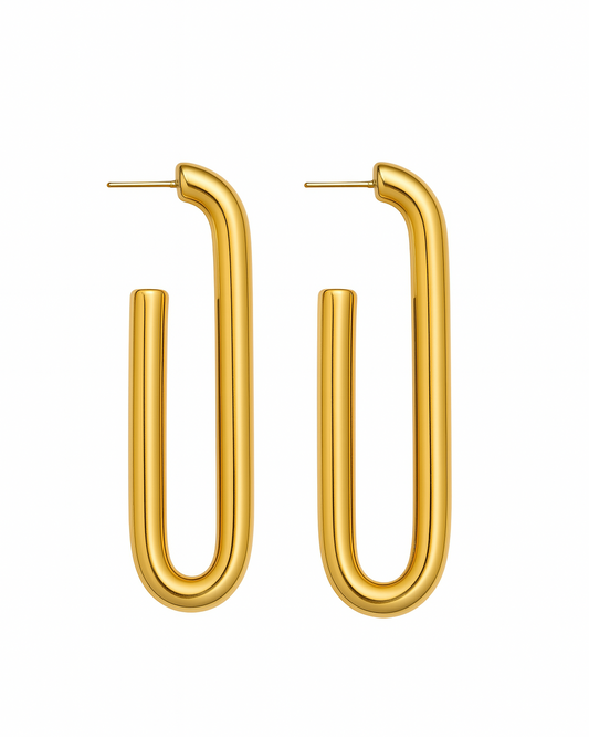 Gold Drop Bar – 18K Gold Plated