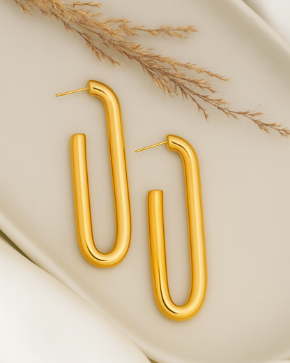 Gold Drop Bar – 18K Gold Plated