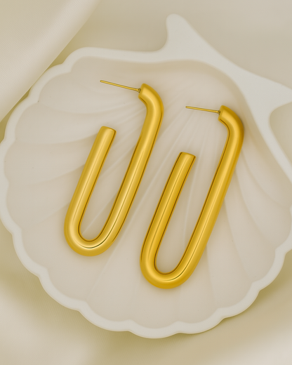 Gold Drop Bar – 18K Gold Plated