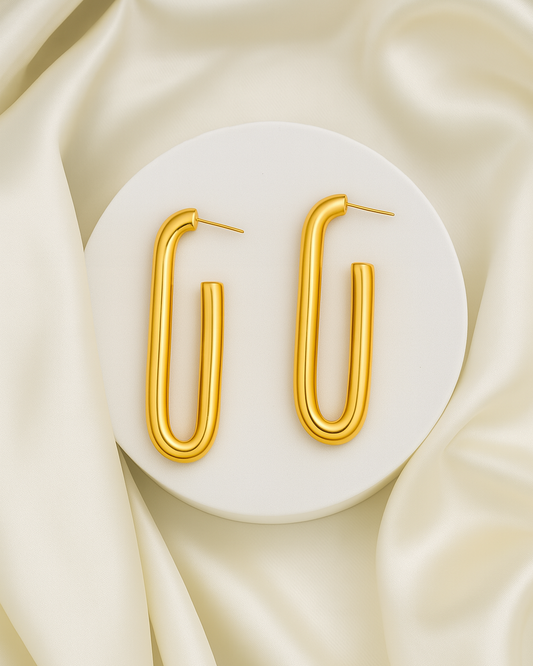 Gold Drop Bar – 18K Gold Plated