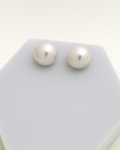 Heart & Pearl Duo – 18K Gold Plated