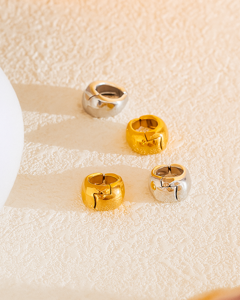 Sol Hoops - 18K Gold Plated