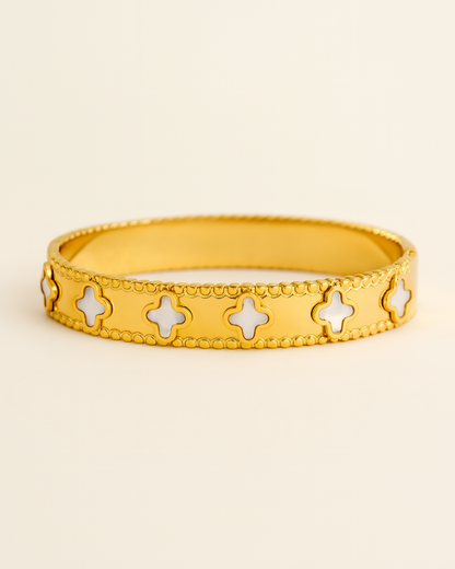 Clover Luck Bracelet - 18K Gold Plated