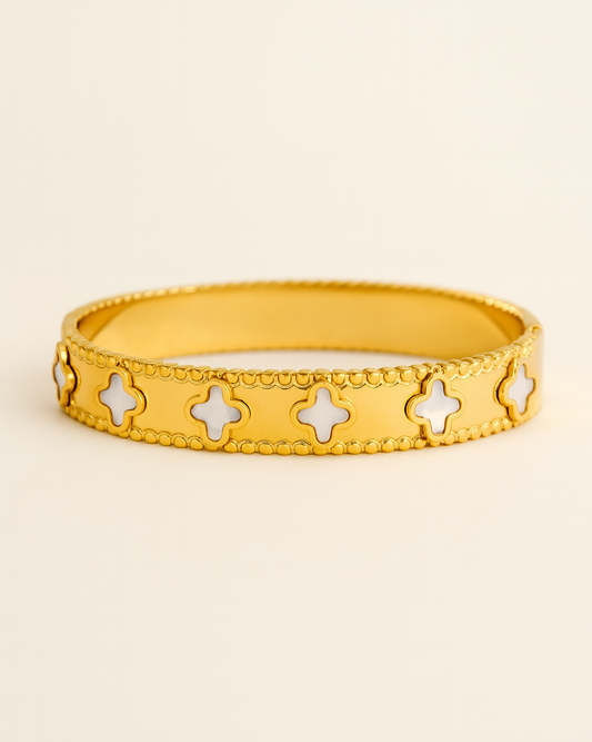 Clover Luck Bracelet - 18K Gold Plated