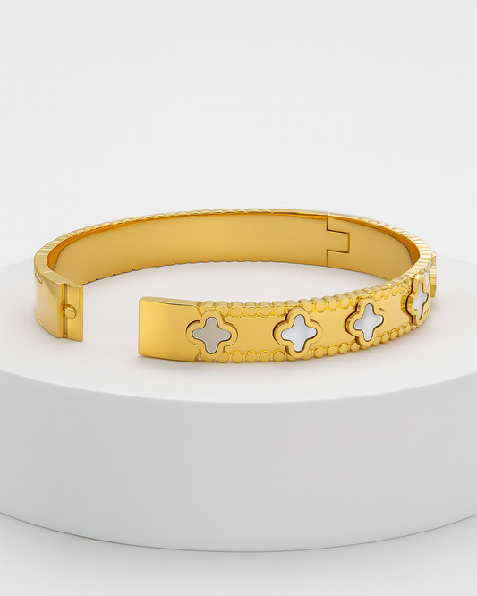 Clover Luck Bracelet - 18K Gold Plated