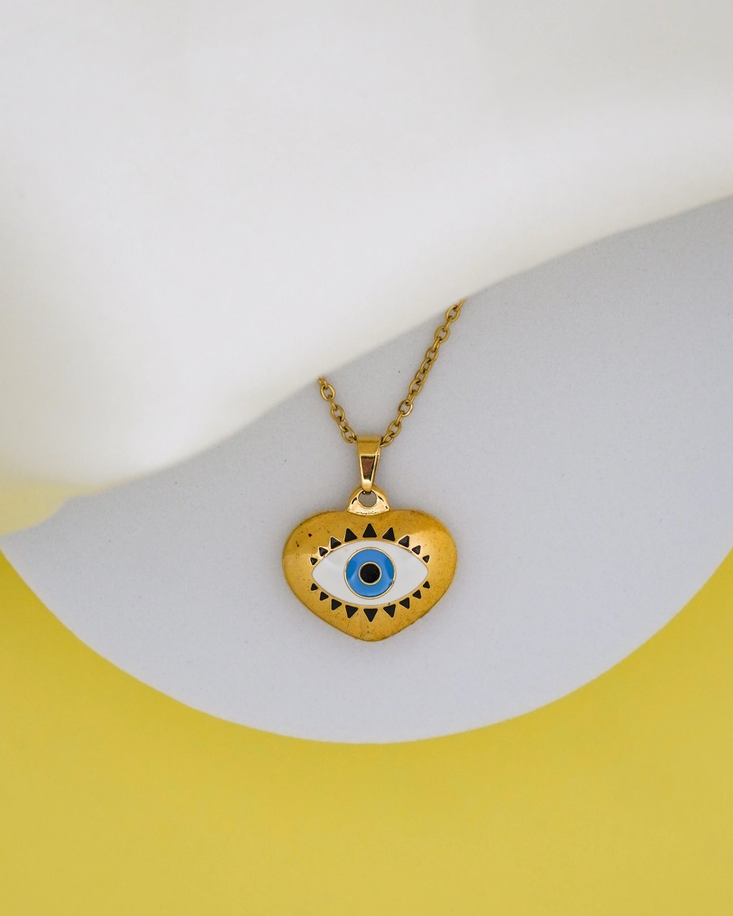 Fierce Eye Necklace – 18K Gold Plated