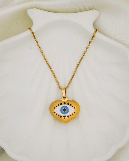 Fierce Eye Necklace – 18K Gold Plated