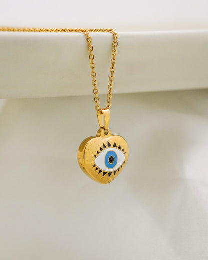 Fierce Eye Necklace – 18K Gold Plated