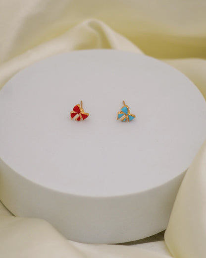 Candy Bows Earring Set – 6 Pairs