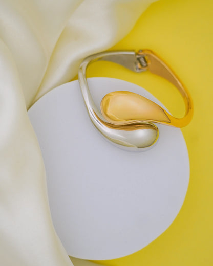 Dawn & Dusk Cuff – Dual Tone Finish