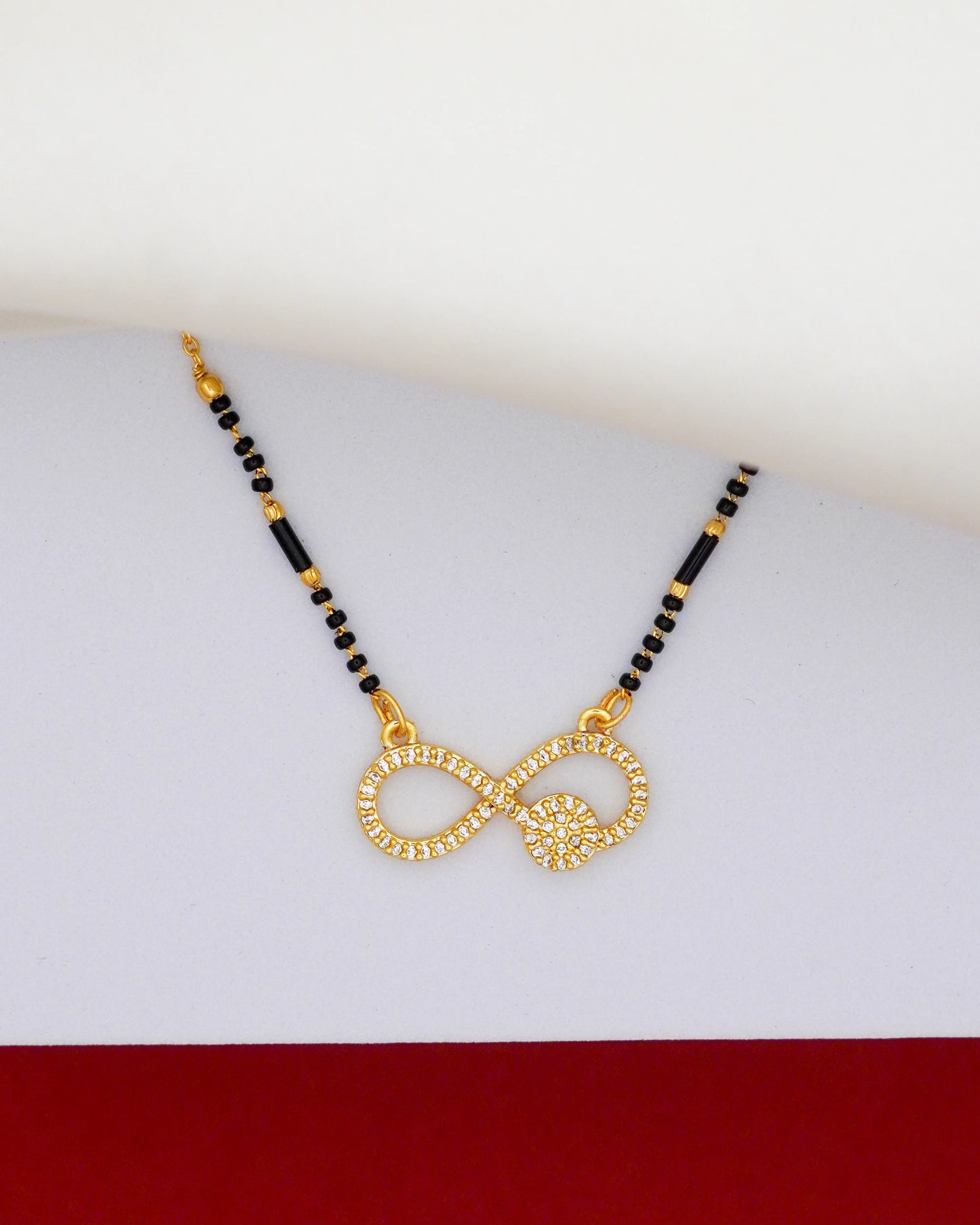 Infinity Love Mangalsutra – 18K Gold Plated