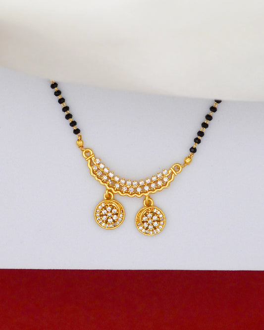 Twin Aura Mangalsutra – 18K Gold Plated