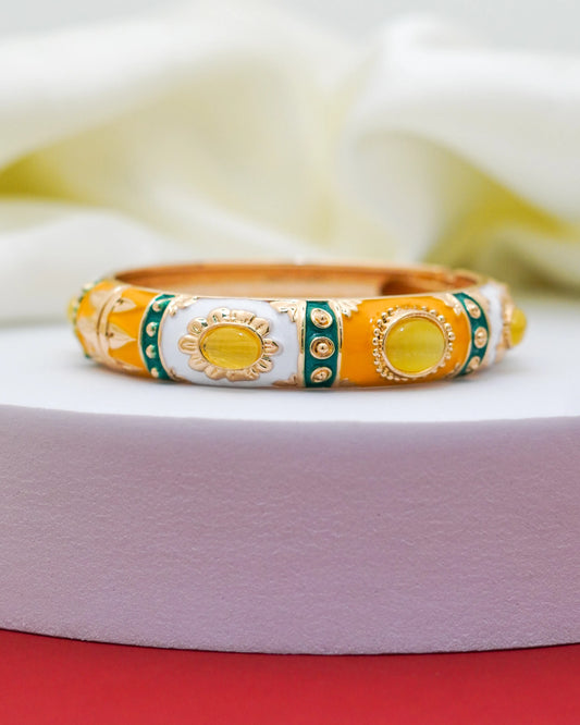 Shagun Blossom Bracelet – 18K Gold Plated