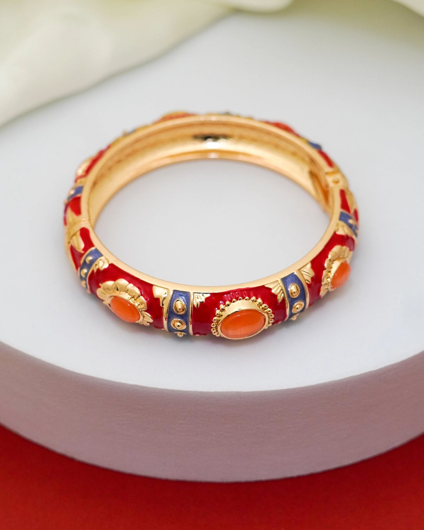 Kumkum Blossom Bracelet – 18K Gold Plated