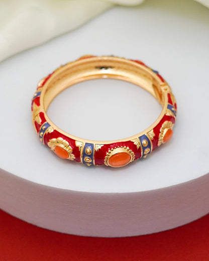 Kumkum Blossom Bracelet – 18K Gold Plated