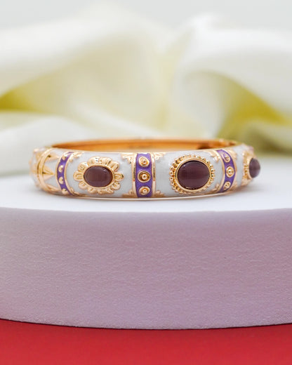 Majestic Bloom Bracelet – 18K Gold Plated