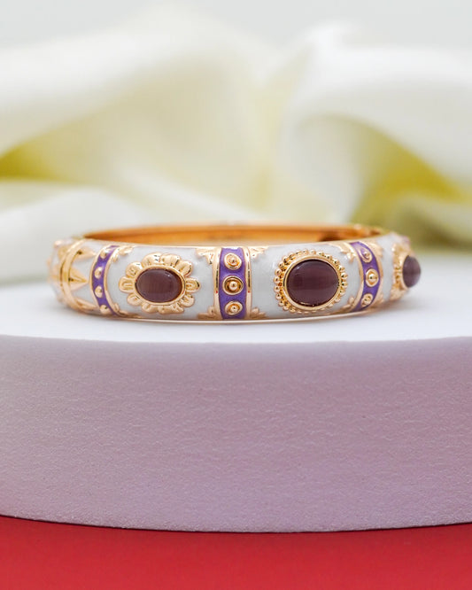 Majestic Bloom Bracelet – 18K Gold Plated