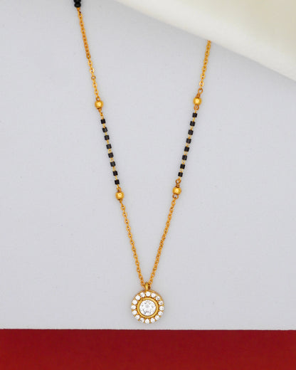 Golden Radiance Mangalsutra – 18K Gold Plated