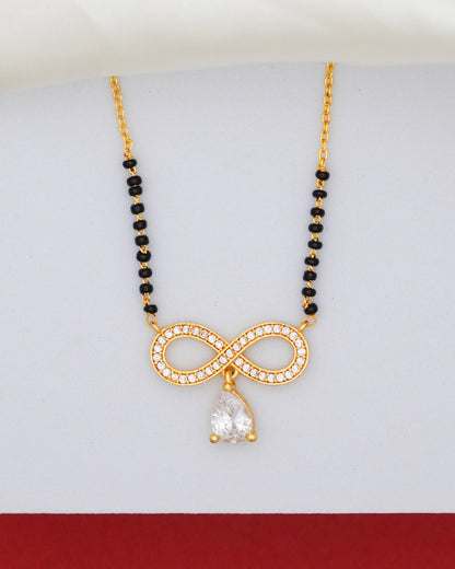 Infinite Shine Mangalsutra – 18K Gold Plated