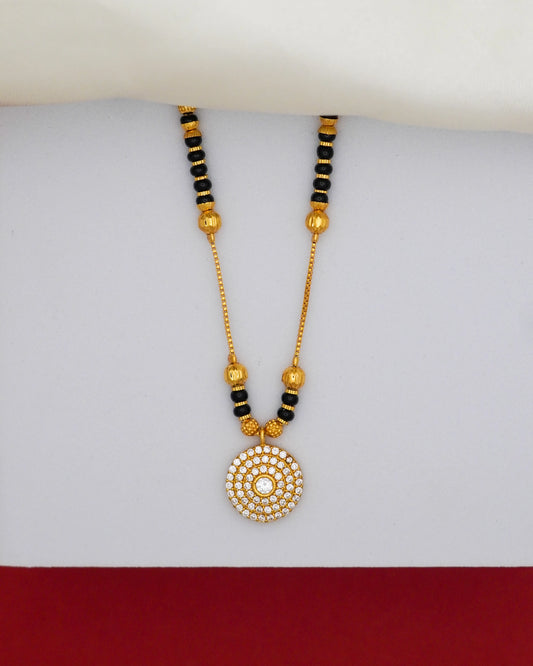Golden Aura Mangalsutra – 18K Gold Plated
