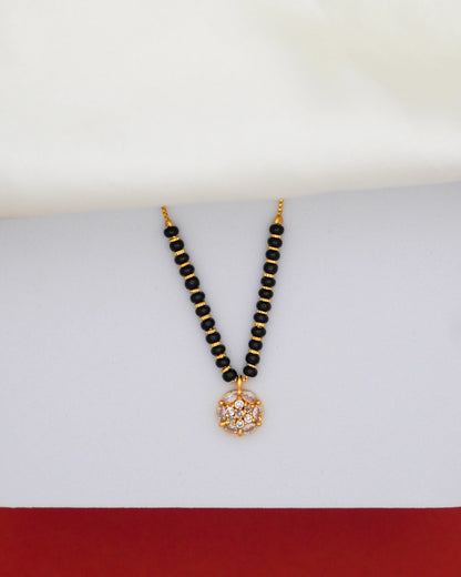 Golden Bloom Mangalsutra – 18K Gold Plated
