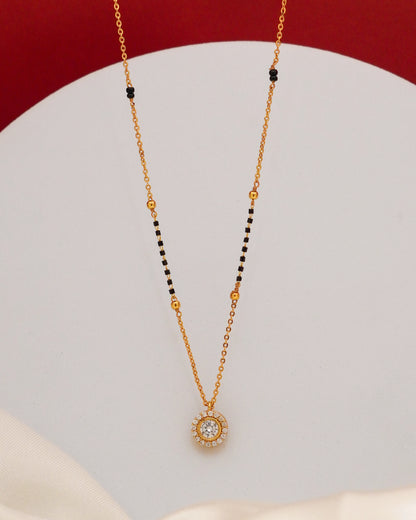 Golden Radiance Mangalsutra – 18K Gold Plated