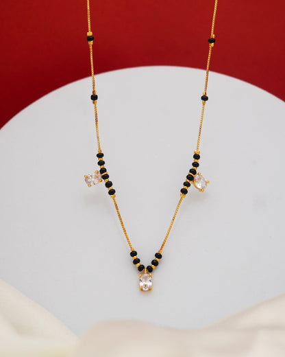 Twilight Spark Mangalsutra – 18K Gold Plated