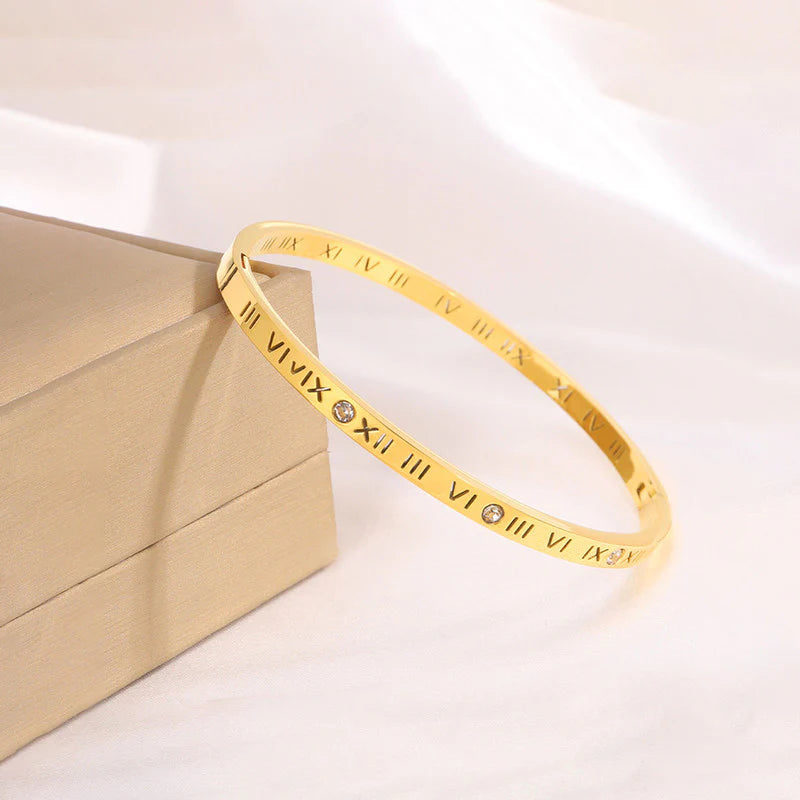 Roman Classic Bracelet – 18K Gold Plated
